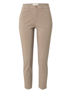 Freequent Čino bikses 'SOLVEJ' pelēkbrūns