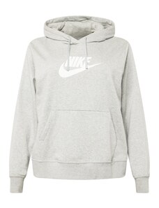 Nike Sportswear Sportisks džemperis pelēks / balts