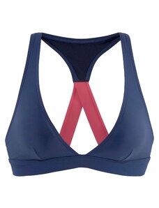 LASCANA ACTIVE Sporta bikini augšdaļa tumši zils / sarkanviolets