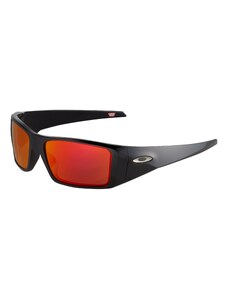 OAKLEY Sporta saulesbrilles 'HELIOSTAT' tumši oranžs / melns