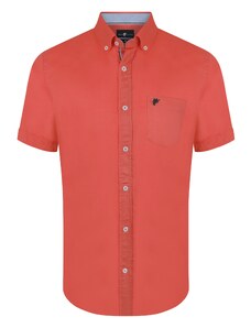 DENIM CULTURE Krekls 'Arlen' koraļļu / melns