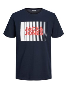 Jack & Jones Junior T-Krekls zils / oranžs / balts