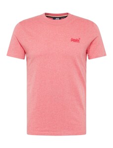 Superdry T-Krekls tumši rozā / raibi rozā