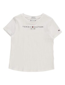 TOMMY HILFIGER T-Krekls tumši zils / spilgti sarkans / dabīgi balts