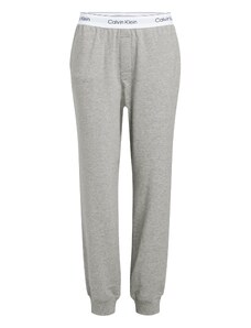 Calvin Klein Underwear Pidžamas bikses pelēks / balts