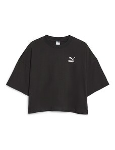 PUMA T-Krekls melns / balts