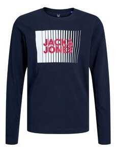 Jack & Jones Junior T-Krekls zils / sarkans / balts