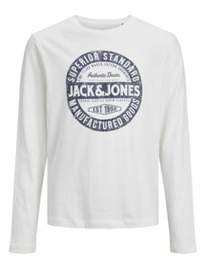 Jack & Jones Junior T-Krekls zils / balts