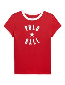 Polo Ralph Lauren T-Krekls sarkans / balts
