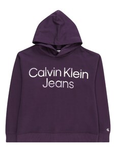 Calvin Klein Jeans Sportisks džemperis ceriņu / ogu / balts