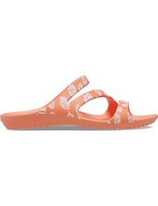 Crocs Kadee II Graphic Sandal Papaya/Multi