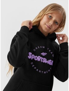 4F Meiteņu sporta džemperis hūdijs