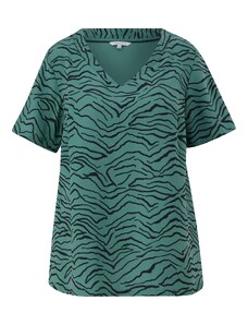 TRIANGLE T-Krekls zaļš / melns