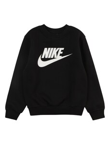 Nike Sportswear Sportisks džemperis melns / balts