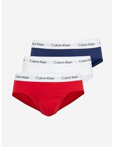 Calvin Klein Underwear Biksītes karaliski zils / sarkans / melns / balts