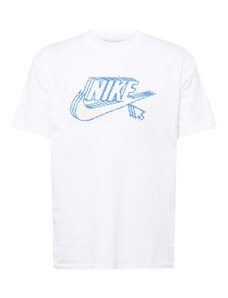 Nike Sportswear T-Krekls 'Futura' debeszils / balts