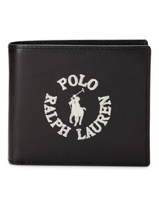 Polo Ralph Lauren Naudas maks melns / balts