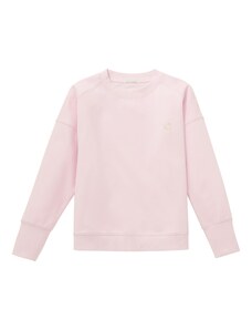 TOM TAILOR Sportisks džemperis citronkrāsas / gaiši rozā