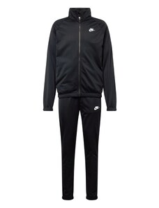Nike Sportswear Treniņtērps melns / balts