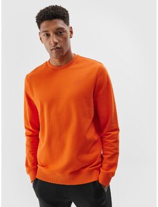 4F Vīriešu sporta džemperis no organiskas kokvilnas - oranža