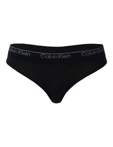 Calvin Klein Underwear Stringu biksītes baložzils / melns