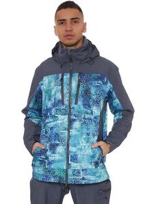 Outfish FHM Jacket Gale Print Blue