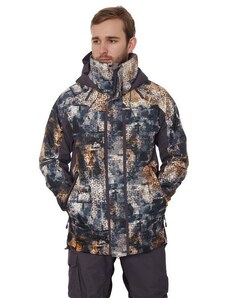 Outfish FHM Guard Competition Jacket Print Grey Orange