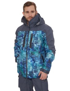 Outfish FHM Guard Jacket Print Blue