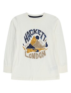 Hackett London T-Krekls zils / gaiši brūns / oranžs / balts