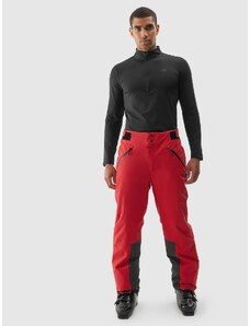 4F Vīriešu slēpošanas bikses membrāna Dermizax 20000 - sarkanas