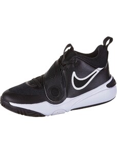 Nike Sportswear Brīvā laika apavi 'TEAM HUSTLE D 11 (GS)' melns / balts
