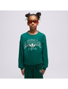 Adidas Džemperis Crew Girl Bērniem Apģērbi Džemperi IL5041 Zaļa
