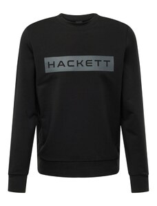 Hackett London Sportisks džemperis 'ESSENTIAL' tumši pelēks / melns