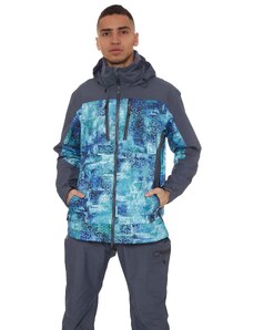 Outfish Suit FHM Gale (Print Blue Jacket & Grey Pants) 3XL