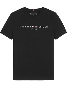 TOMMY HILFIGER T-Krekls melns / balts