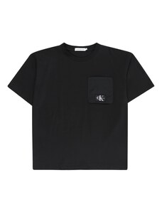 Calvin Klein Jeans T-Krekls melns / balts
