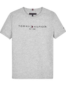 TOMMY HILFIGER T-Krekls tumši zils / pelēks / sarkans / balts
