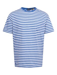 Polo Ralph Lauren T-Krekls tumši zils / karaliski zils / balts