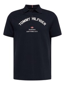 TOMMY HILFIGER T-Krekls tumši zils / sarkans / balts
