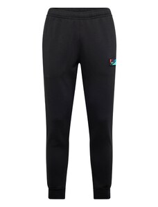 Nike Sportswear Bikses 'CLUB' debeszils / nefrīta / gaiši sarkans / melns