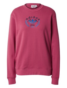 ADIDAS ORIGINALS Sportisks džemperis 'Crest Embroidery' zils / tumši zils / rozā