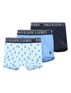 Polo Ralph Lauren Apakšbikses tumši zils / debeszils / debeszils / balts