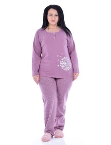 TIMILJA Sieviešu pidžama Kokvilnas lielie izmēri 11506L M-6XL
