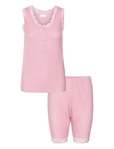 MAMALICIOUS Pidžama ar šortiem 'LOTUS LIS' gaiši rozā