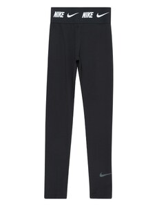Nike Sportswear Legingi sudrabpelēks / melns / balts