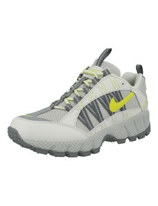 Nike Sportswear Zemie brīvā laika apavi 'Air Humara' dzeltens / pelēks / balts