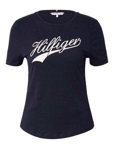 TOMMY HILFIGER T-Krekls zils / spilgti sarkans / balts