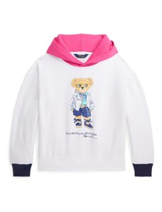 Polo Ralph Lauren Sportisks džemperis 'BEAR' bēšs / zils / rozā / balts