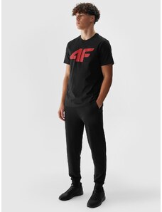4F Jogger tipa vīriešu sporta bikses - melnas