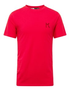 Karl Lagerfeld T-Krekls gaiši sarkans / tumši sarkans